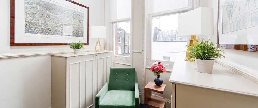 The  Apartments by CAPITAL Hallway Seating